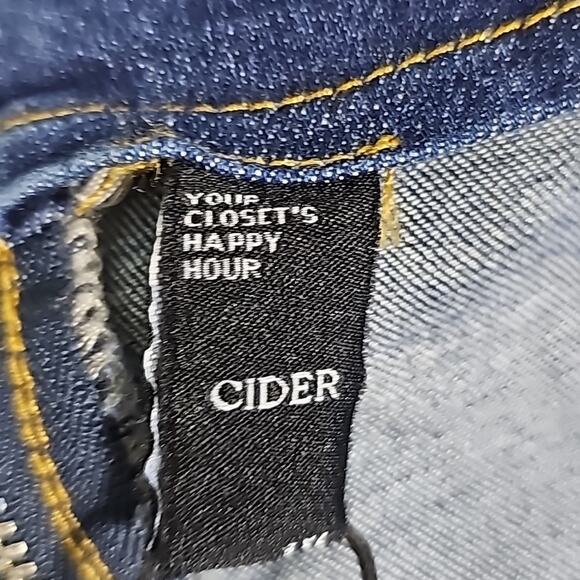 Cider Denim Bowknot Mini Dress Fit & Flare Womens Plus Size 3XL NEW - Picture 9 of 12